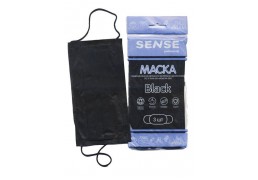 Маска медицинская Sense 3-слойная черная в индивидуальной упаковке 3 шт