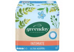 Прокладки Green day ultra normal dry intimate 10шт