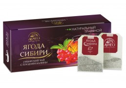 Калина (ягода) чайный напиток Алсу №20 пакетированный