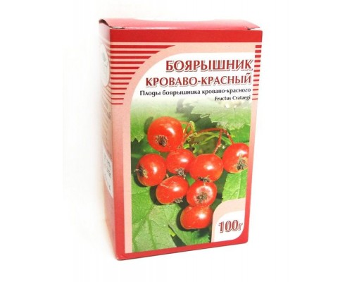 Боярышник кроваво-красный (плоды), 100 г