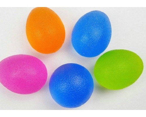 Мяч для тренировки кисти (яйцевидной формы) Ортосила L 0300 F жесткий, синего цвета