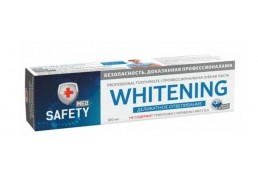 Safety med зубная паста Whitening для деликатного отбеливания зубов 100мл