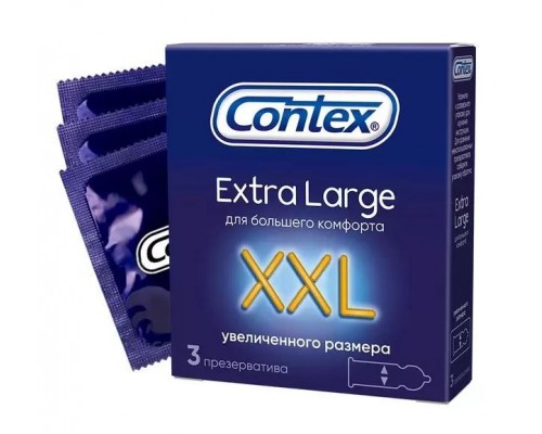 Презерватив contex №3 (extra large) увеличенного размера