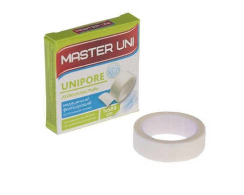 Лейкопластырь Master Uni Unipore 1*500 нетканая основа