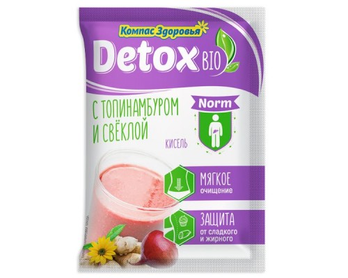 Кисель Detox bio norm с топинамбуром и свеклой 25 гр