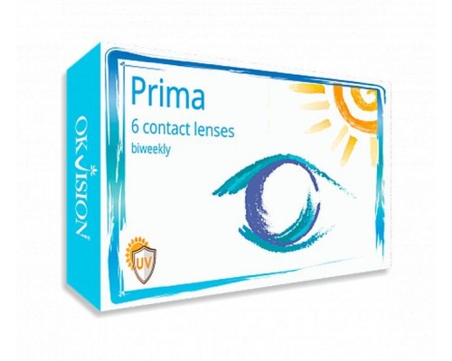 Линзы контактные Okvision Prima biweekly 55% 1шт