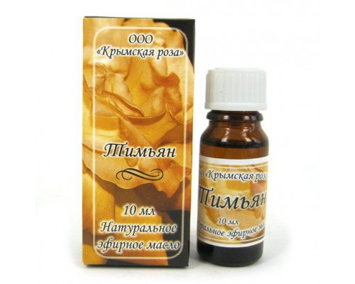 Эфирное масло тимьян, 10 мл (коробка)
