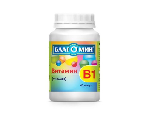 Благомин витамин B1 тиамин №40