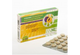 Турболакс жевательные послабляющие таблетки на основе фруктов с сенной Greenside 500мг №20