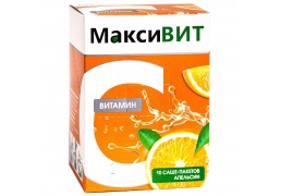 Напиток МаксиВит со вкусом Апельсина 10шт