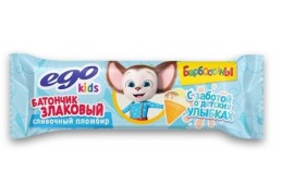 Батончик-мюсли EGO Kids сливочный пломбир 25г