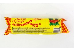 Аскорбиновая кислота, 10 таблеток ананас