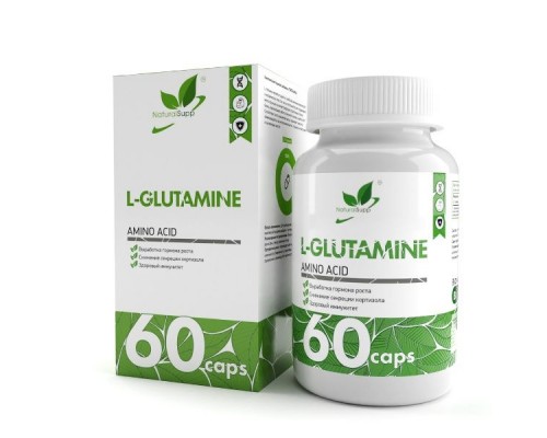 L-глютамин 500мг Naturalsupp №60