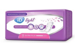 Прокладки урологические ID Light Extra Plus 16шт