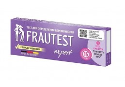 Тест фраутест для определения беременности эксперт в кассете с пипеткой