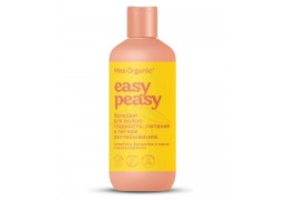 Бальзам для волос Easy Peasy Гладкость и питание MISS ORGANIC 290мл