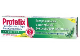 Протефикс крем для фиксации зубных протезов алоэ вера (экстра сильный) 40мл