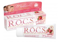R.O.C.S. Medical зубной гель реминерализующий для детей и подростков клубника 45г