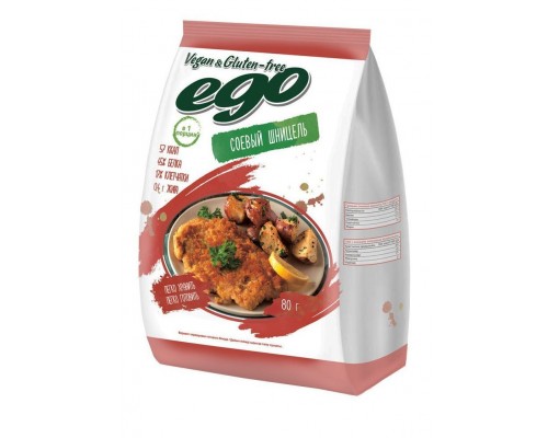 Соевое мясо Шницель Ego Veg&Gluten-free, 80г