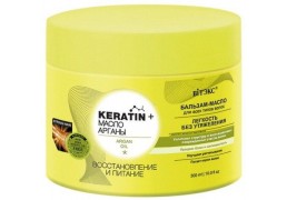 Белита Keratin масло Арганы бальзам-масло для волос Восстановление и Питание 300мл