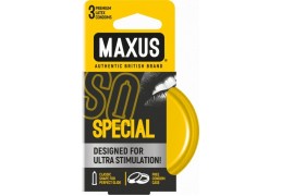 Презерватив Maxus Special точечно-ребристые 3шт