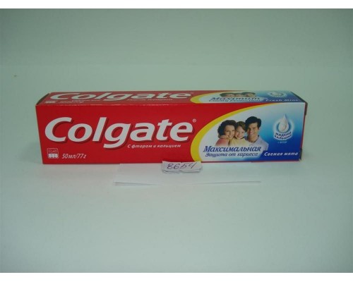 Колгейт зубная паста максимальная защита от кариеса свежая мята, 50 мл