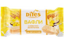 Вафли диyes сливочно-ванильные на фруктозе 90 гр