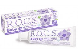 R.O.C.S. Зубная паста baby аромат липы, 45 г