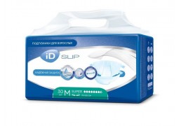 Подгузники для взрослых iD SLIP М 30 шт