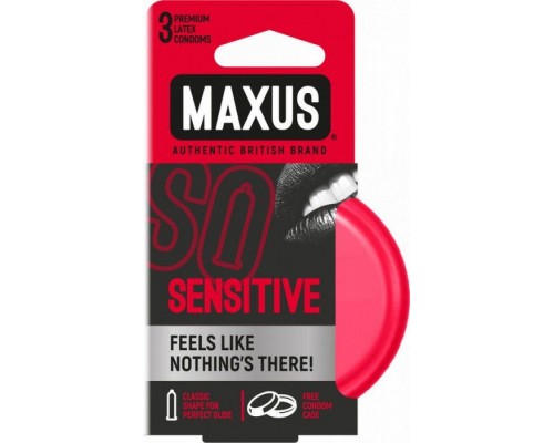 Презерватив Maxus Sensitive ультратонкие 3шт