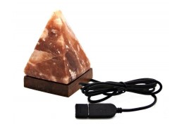 Лампа солевая Пирамида USB Wonder Life c led лампой