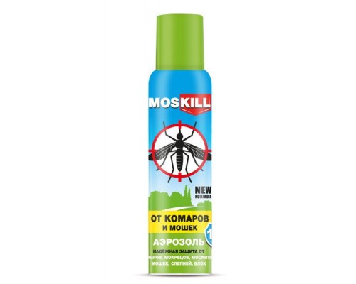 Москилл аэрозоль от комаров и мошек 150мл