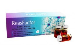 РеасФактор биорегулятор умственной активности Сашера-Мед 10 капсул в среде-активаторе