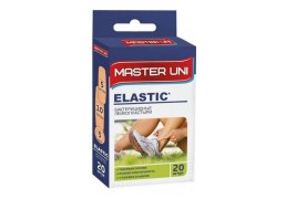 Лейкопластырь бактерицидный Master Uni Elastic тканевая основа 20шт