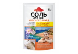 Соль для ванны Мировые рецепты красоты Красного моря Омоложение и Упругость 500г