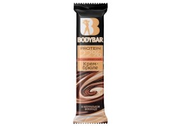 Батончик BODYBAR протеиновый 22% «Крем-брюле» в горьком шоколаде, 50 гр