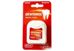 Зубная нить Денторол клубника 65м