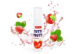 Гель-смазка  на фруктозе «Tutti-Frutti OraLove» (земляника) 30 гр