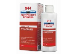 911 экстренная помощь шампунь Луковый от выпадения волос и облысения Миролла 150мл