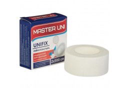 Лейкопластырь Master Uni Unifix 2*500 тканевая основа