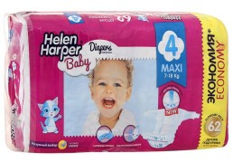 Подгузники «Helen Harper Baby» размер 4