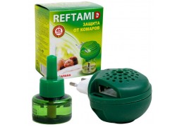 Комплект прибор+жидкость Рефтамид без запаха 45 ночей (подходит для таблеток)