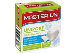 Лейкопластырь фиксирующий Master Uni Unipore нетканая основа