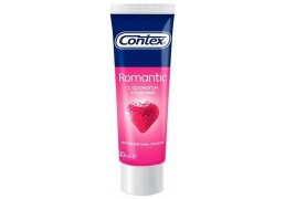 Интимный гель-смазка Contex Romantic с ароматом клубники, 30 мл