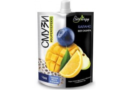 Смузи Баланс Bionergy (черника, манго, чиа, апельсин, арония, яблоко) дой-пак 120г