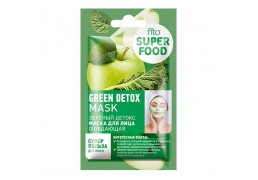 Маска для лица Fito Superfood очищающая зеленый детокс 10мл