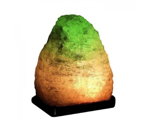 Лампа солевая скала (5-6 кг) цветная