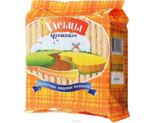 Хлебцы Диадар пшенично-ржаные 100г