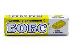 Бобс леденцы (мед, лимон) 35г