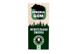 Смолка жевательная Siberia Gum лиственничная Алтайский нектар